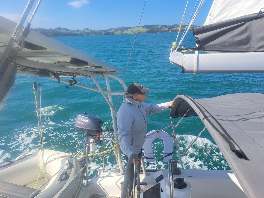 Stormy spring sailing